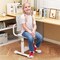 Adjustable Ergonomic Kids Study Chair with Double Backrest & Height Adjustable Seat